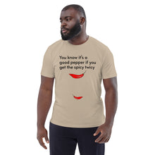 Load image into Gallery viewer, Unisex organic cotton t-shirt