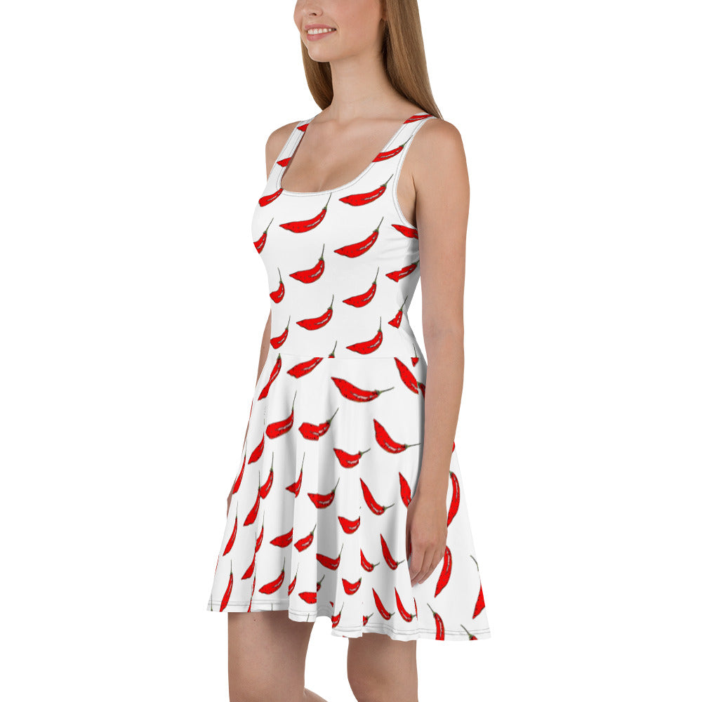 red hot chili peppers dress Upcycled Red Hot Chili Peppers Dress