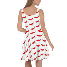 Load image into Gallery viewer, Chili Pepper Skater Dress
