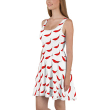 Load image into Gallery viewer, Chili Pepper Skater Dress
