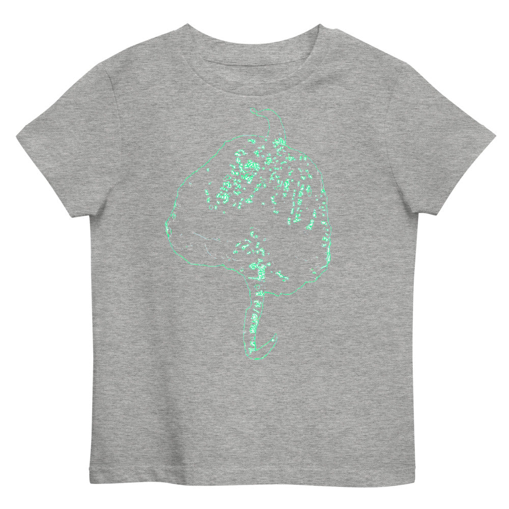Kids Pastel Reaper tee, Organic cotton